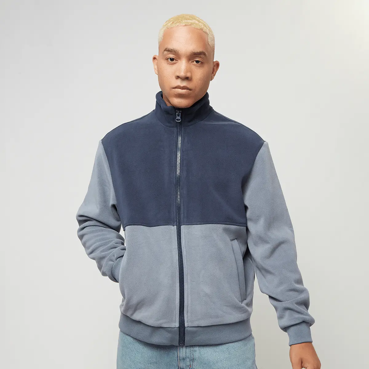 

Куртка Urban Classics Colour Block Polar Fleece Jacket, синий