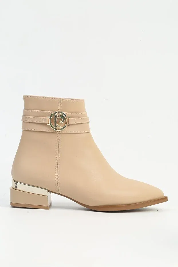 Женские ботинки на плоском ходу Pierre Cardin, Beige