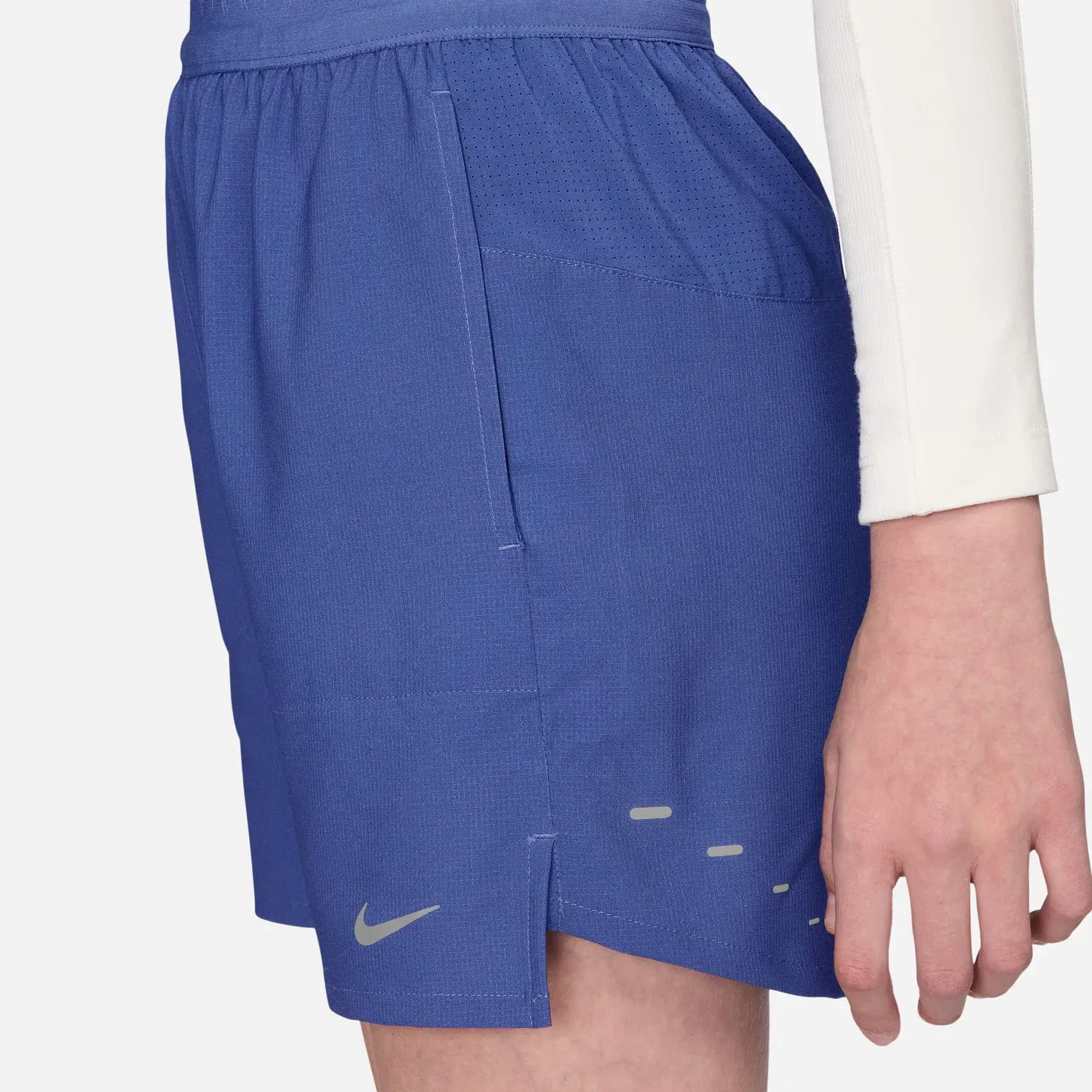 Детские шорты для мальчиков с технологией Dri-FIT DF Stride Short Nike, Azul — фото 4
