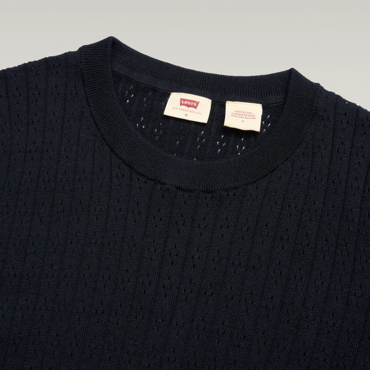 Женская футболка с круглым вырезом Levis, Black — фото 4