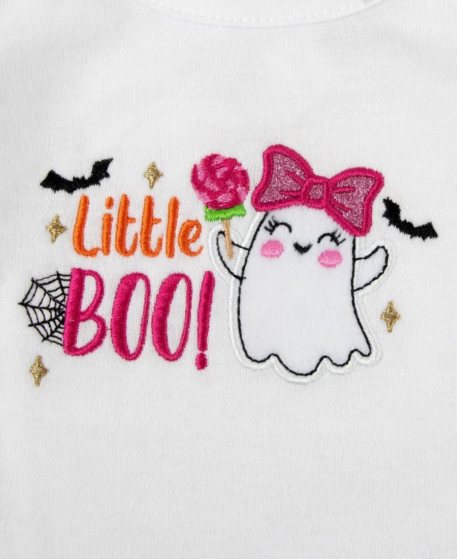 Комплект из 4 предметов Little Boo для девочек Baby Essentials, White — фото 3