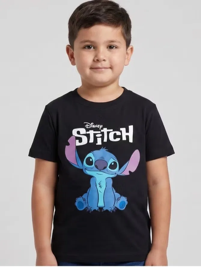 Футболка с принтом персонажа Stitch Disney — фото 4