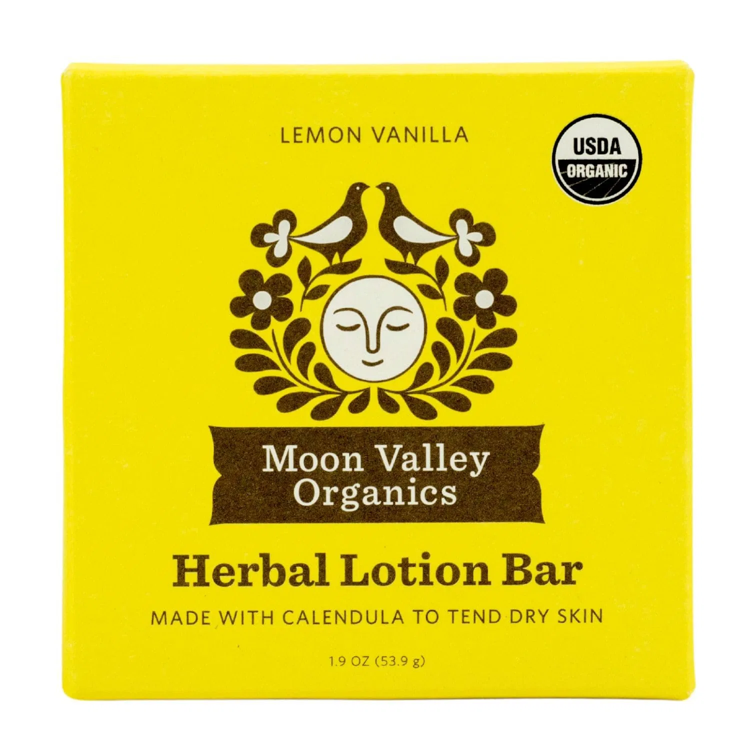 Лосьон-бар Moon Valley Organics Moon Melt для сухой кожи, 56.19 мл, Vanilla