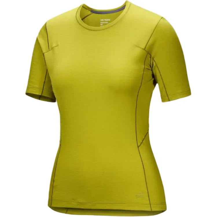 Футболка с круглым вырезом, тонкая, Arcteryx, Olive Moss