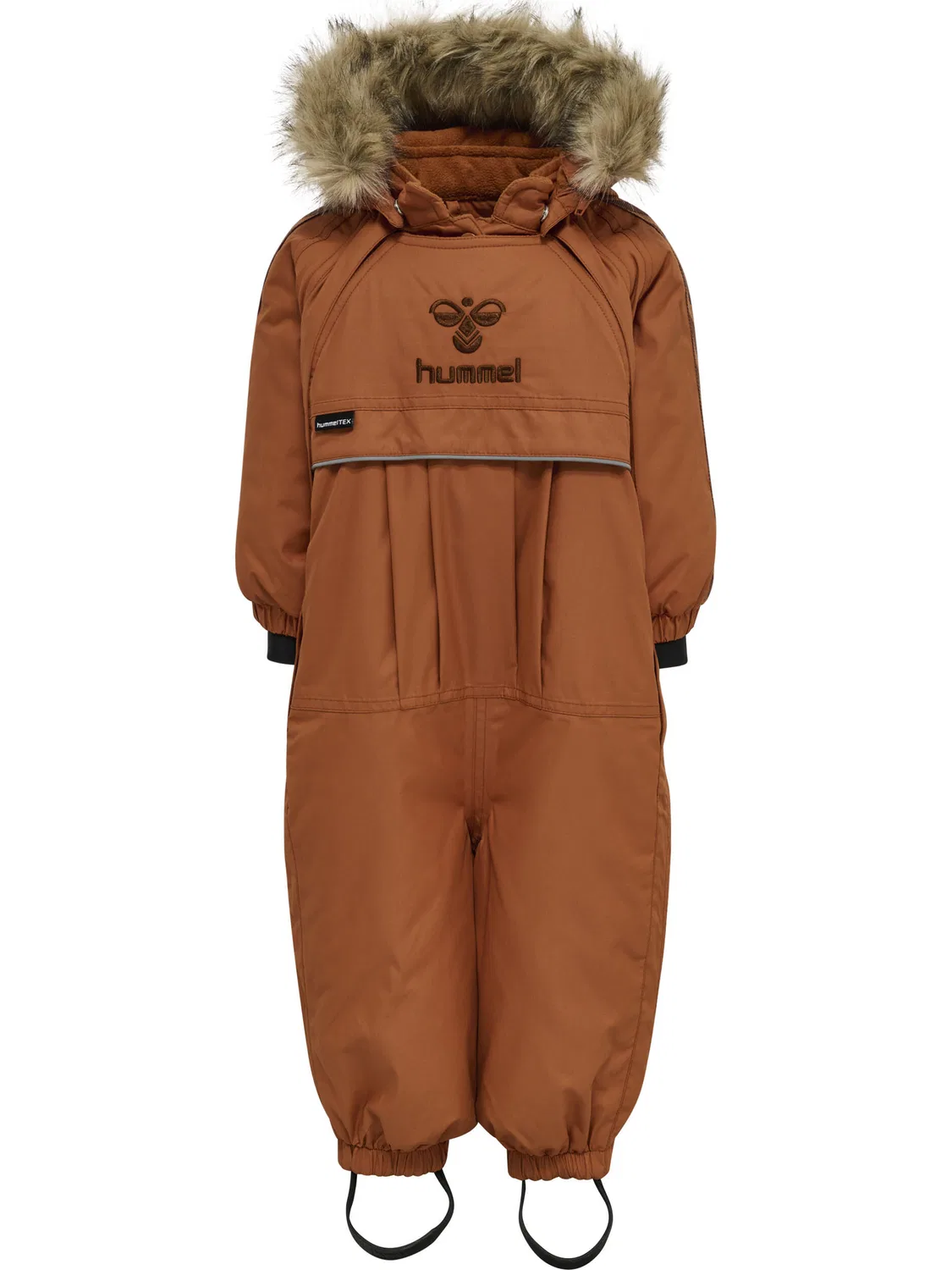 Детский зимний комбинезон с капюшоном Hmlmoon Hummel, Terrakotta Braun Schieferbraun Braun — фото 2