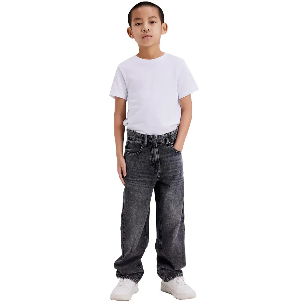 Джинсы Ryan Straight Fit Name It, серый