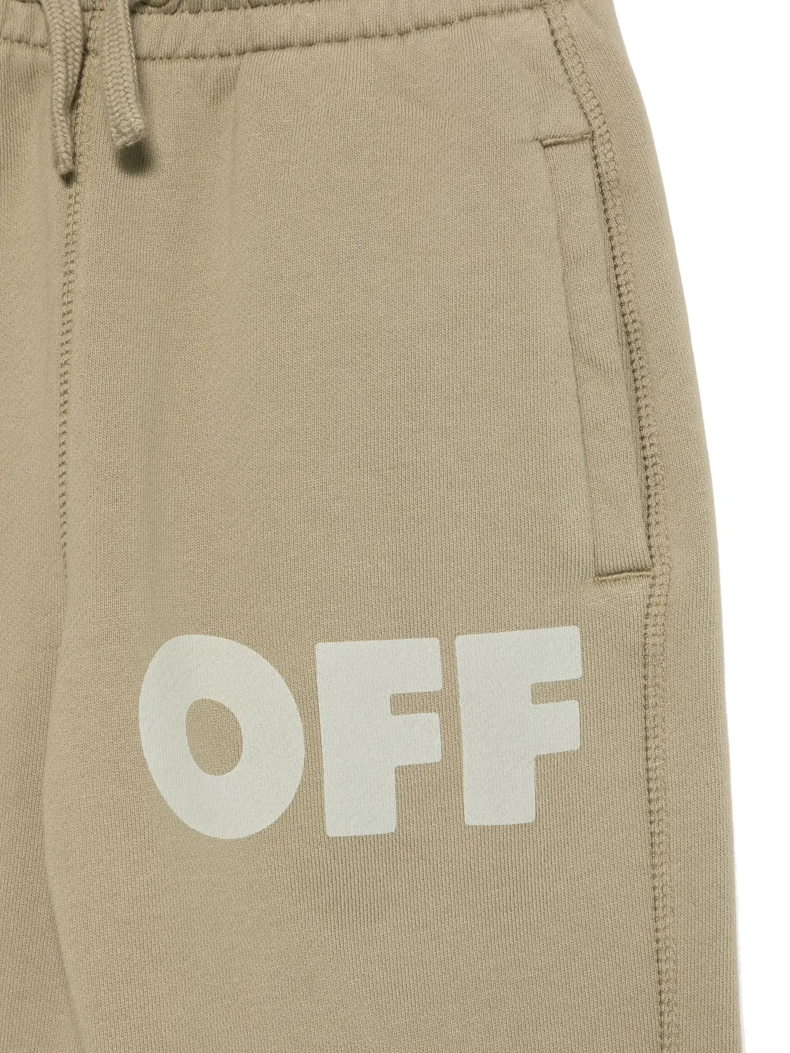 Спортивные брюки для мальчиков OFF-WHITE, зеленый — фото 3