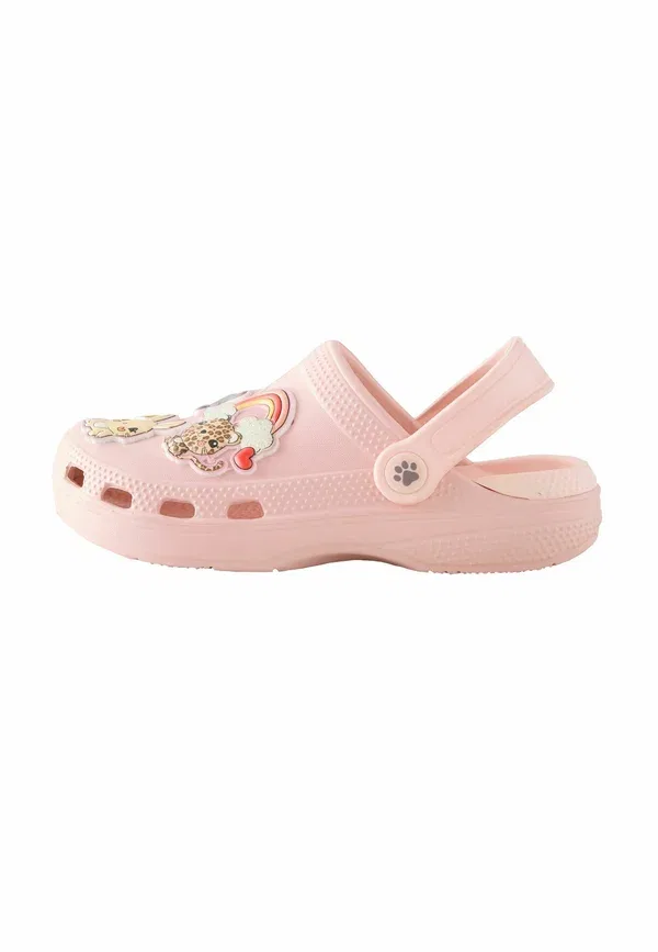 Тапочки с принтом Hello Kitty Regular fit - clogs - pool slides Next Pink Pets, розовый