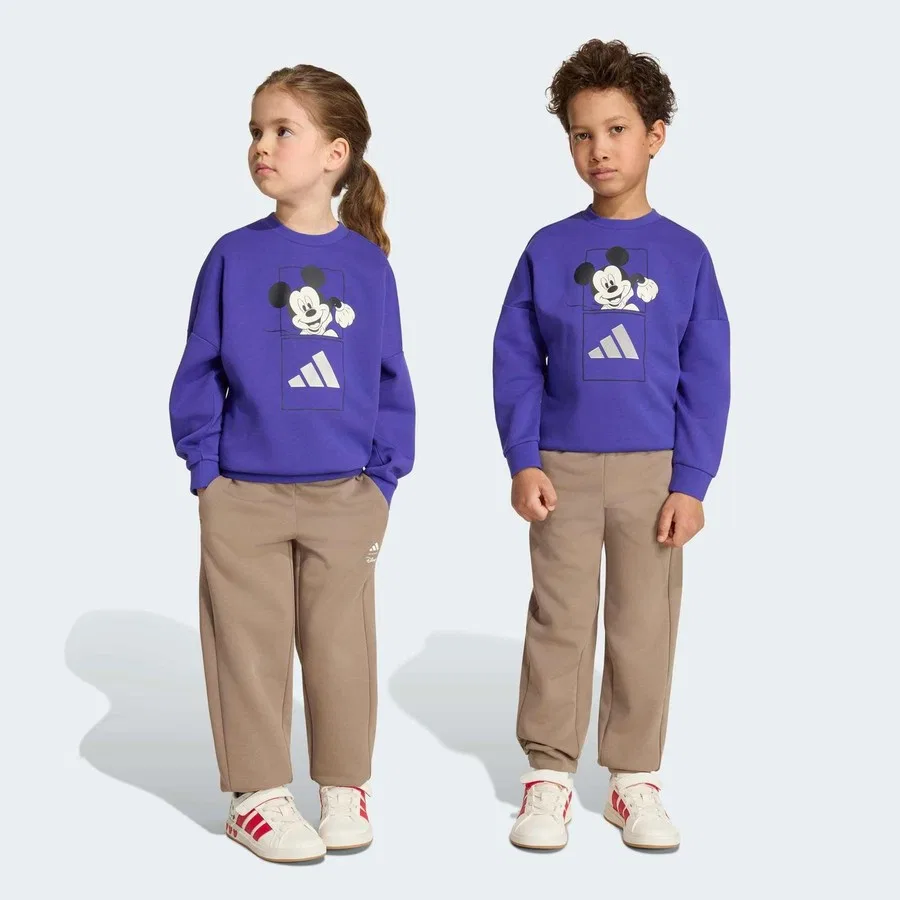 Детский спортивный комплект с принтом Disney Mickey Mouse adidas, Разноцветный