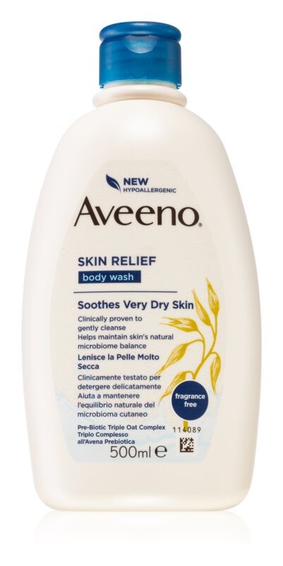 

Успокаивающий гель для душа Aveeno Skin Relief Body wash