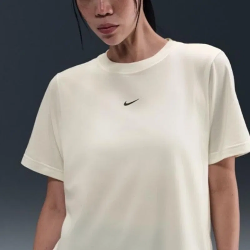 Женская футболка с круглым вырезом Nike, Ridge Gray — фото 4