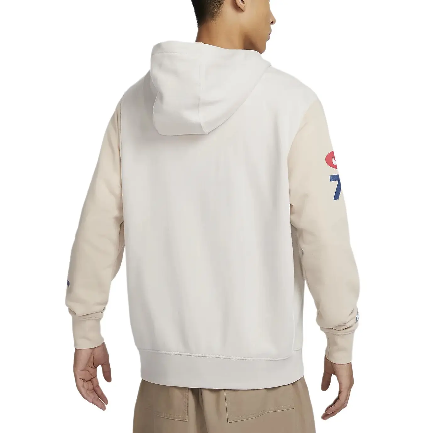 Nike Спортивная куртка клубная мужская светло-землисто-коричневая, Light Earth Umber — фото 4