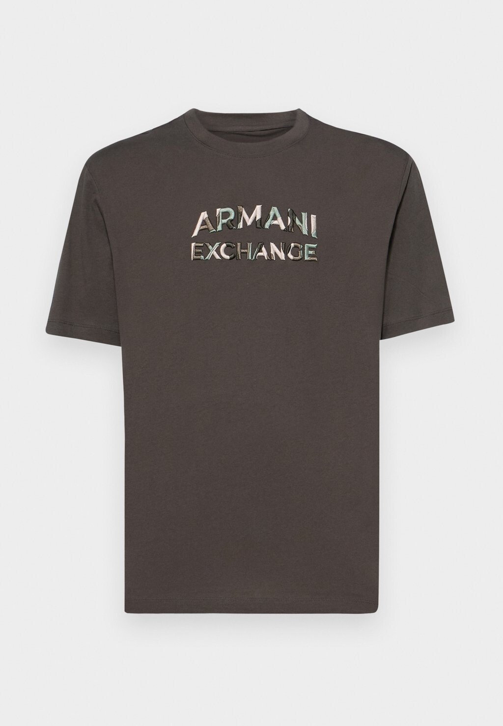 

Футболки с принтом Armani Exchange, цвет Black Olive