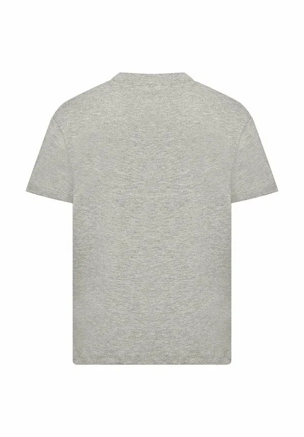 Футболка с фотопритом Heart sign Mister Tee, Heather Grey, светло-серый — фото 4