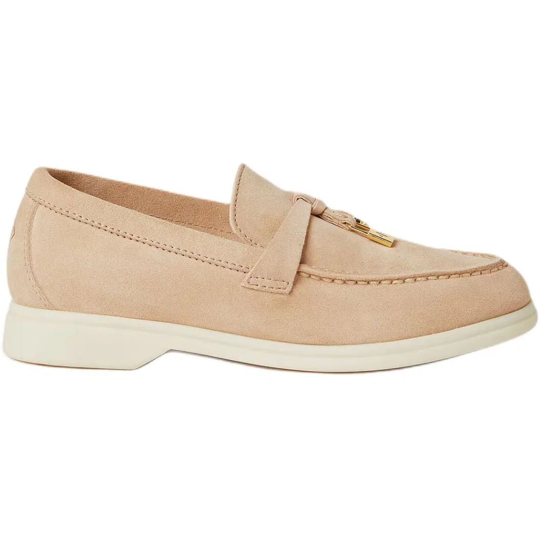 Детские повседневные кроссовки Summer Charms Walk Loro Piana, Light Camel — фото 3