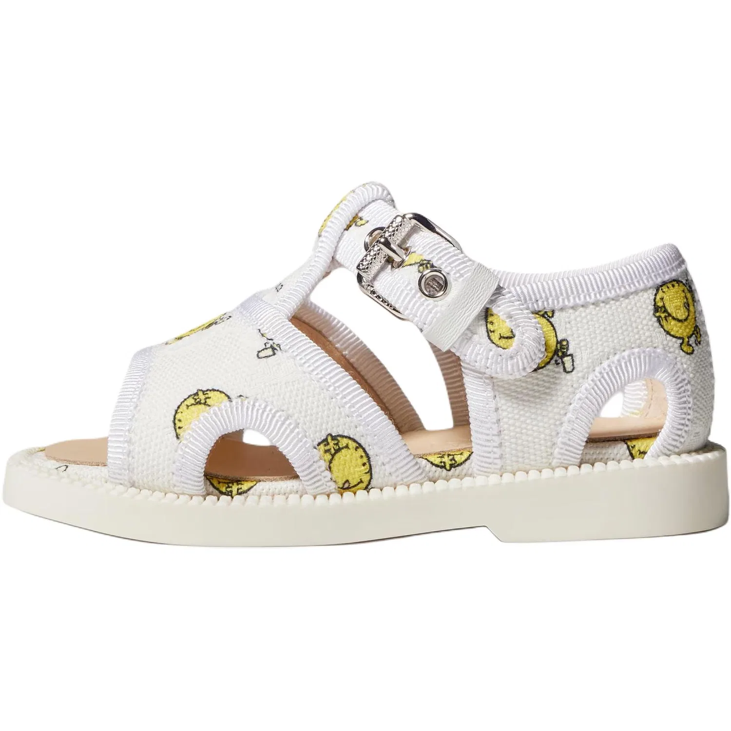 Детские туфли Gucci Toddler Shoes Baby из парусины, белые, летние