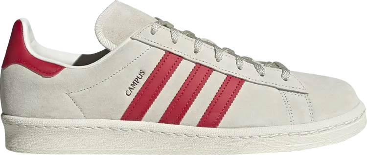 

Кроссовки Adidas Campus 80s 'Off White Collegiate Red', кремовый, Бежевый;серый, Кроссовки Adidas Campus 80s 'Off White Collegiate Red', кремовый