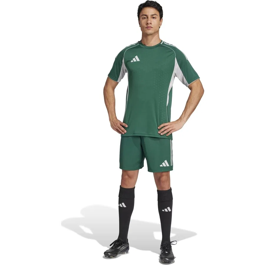 Спортивные шорты с принтом TIRO25 C M SHOM adidas, Зеленый — фото 3