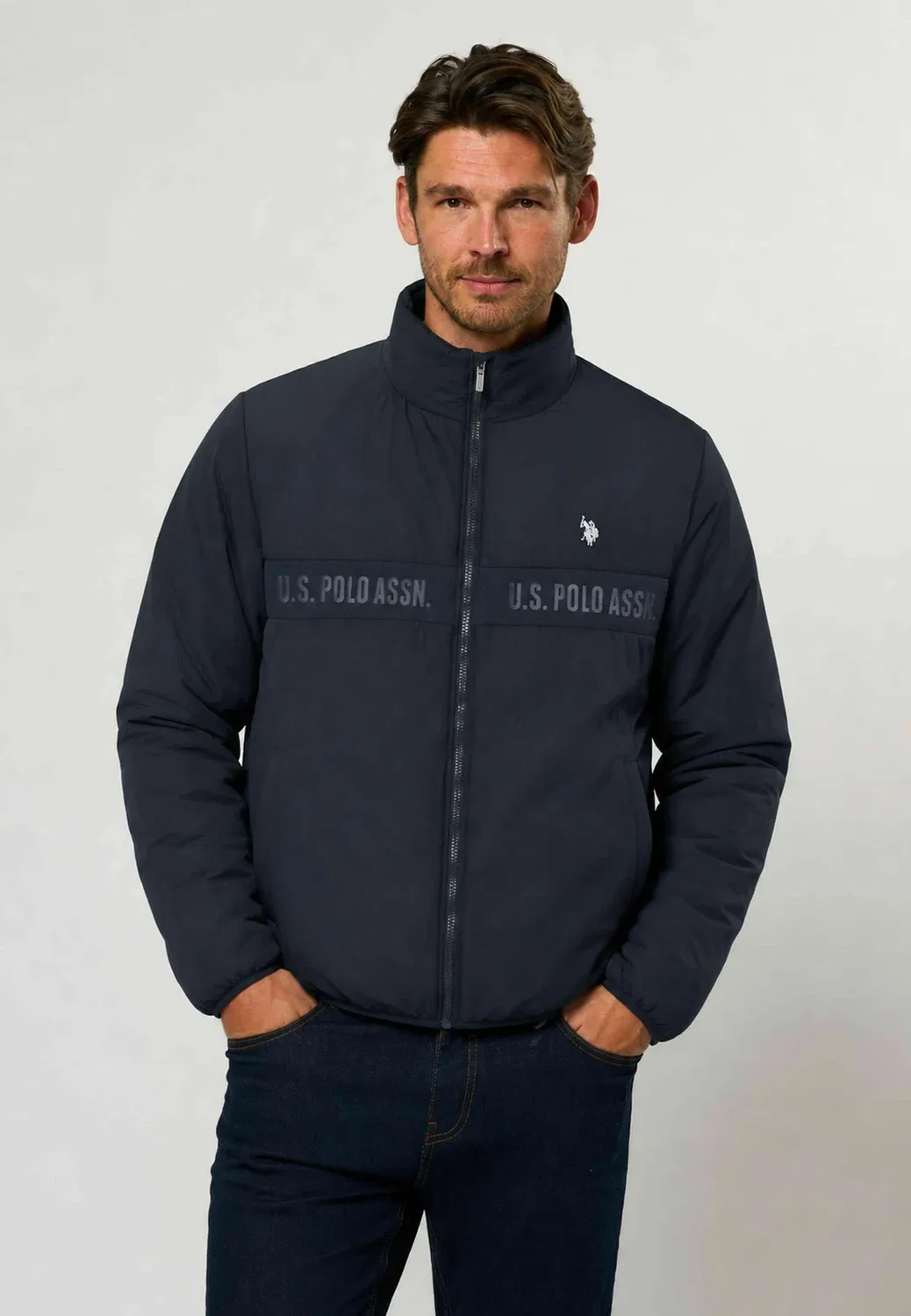 Куртка Umjustin - легкая куртка U.S. Polo Assn., Dark Sapphire