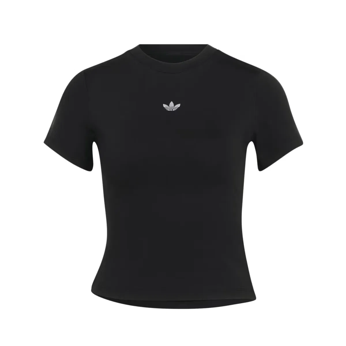 Женская футболка с коротким рукавом Trefoil Essentials adidas, Цвет Negro