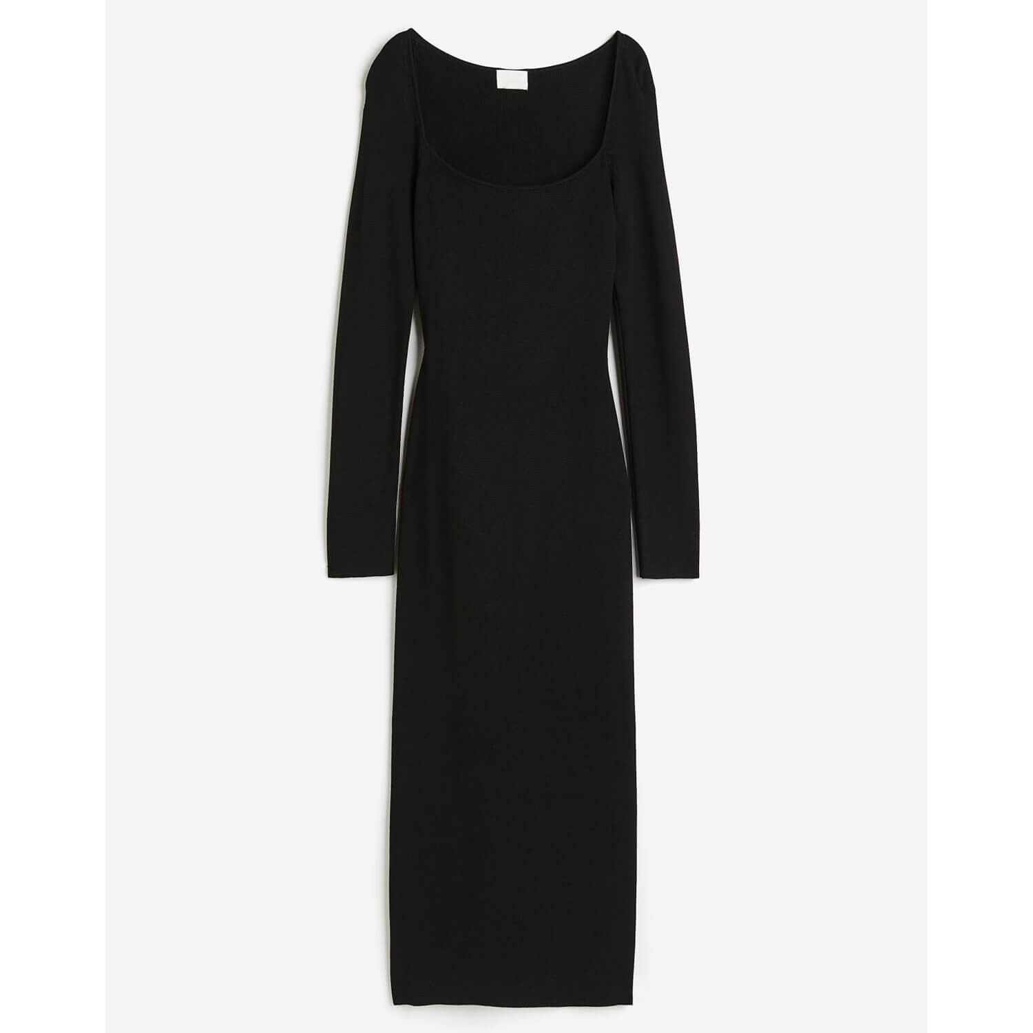 

Платье H&M Square-neck Bodycon, черный