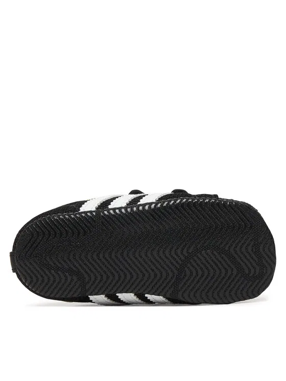 Кроссовки Superstar Crib Adidas, черный — фото 4