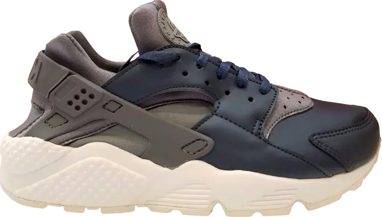

Кроссовки Nike Wmns Air Huarache Run Premium 'Grey Navy', серый
