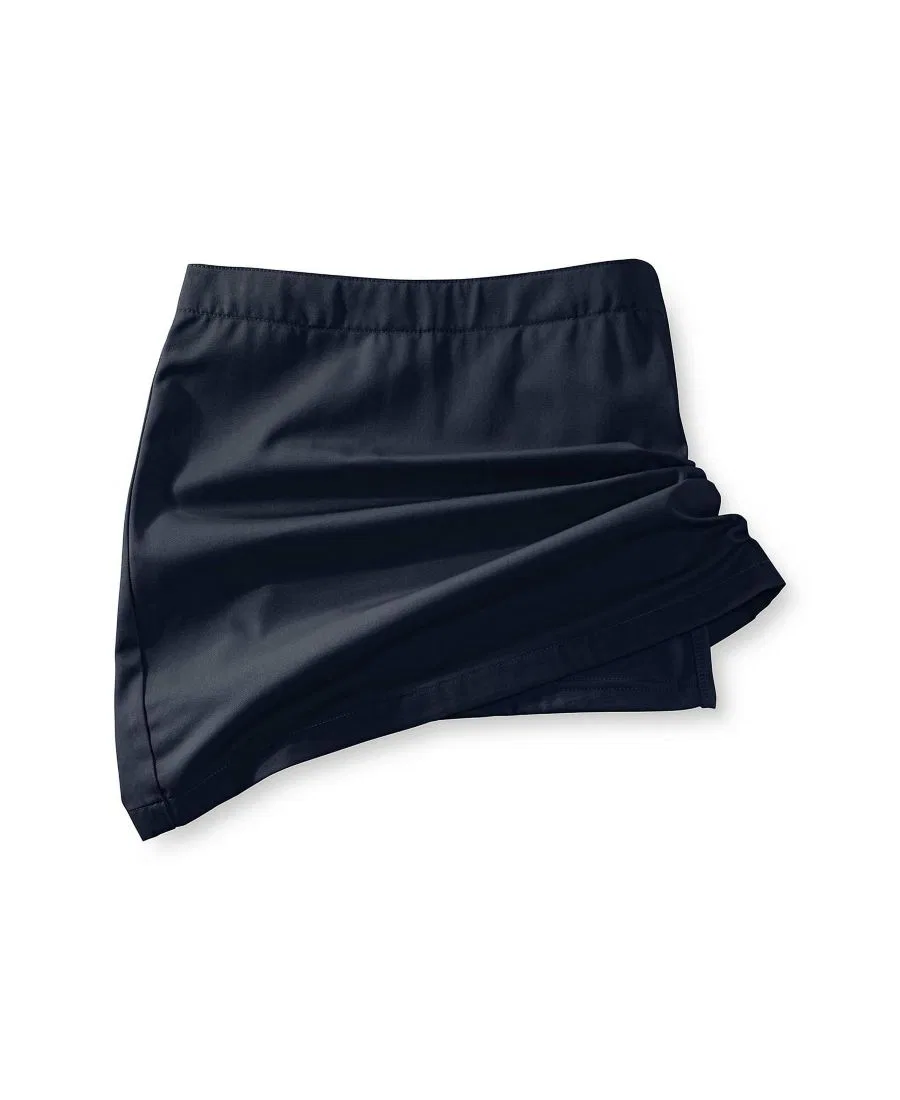 Юбка-шорты для девочек с принтом Lands' End, Classic Navy — фото 4