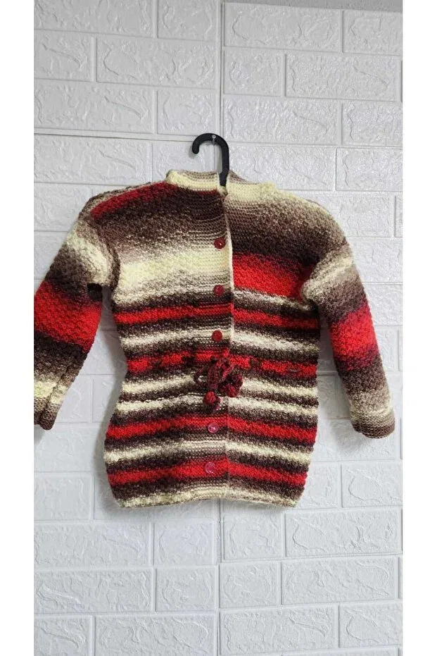 Детский кардиган для девочек с принтом Butik Lena, Multicolored