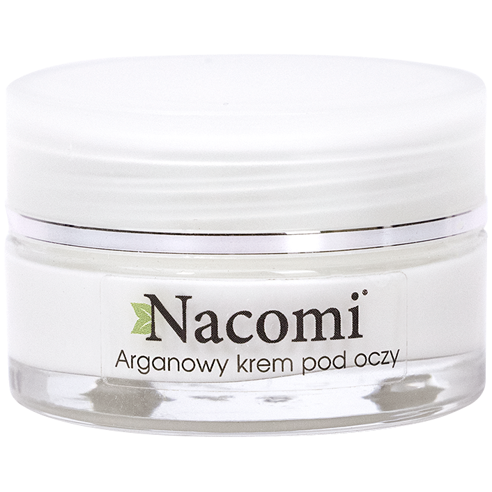 Nacomi Argan Oil Крем для кожи вокруг глаз с аргановым маслом и маслом виноградных косточек, 15 мл - фото