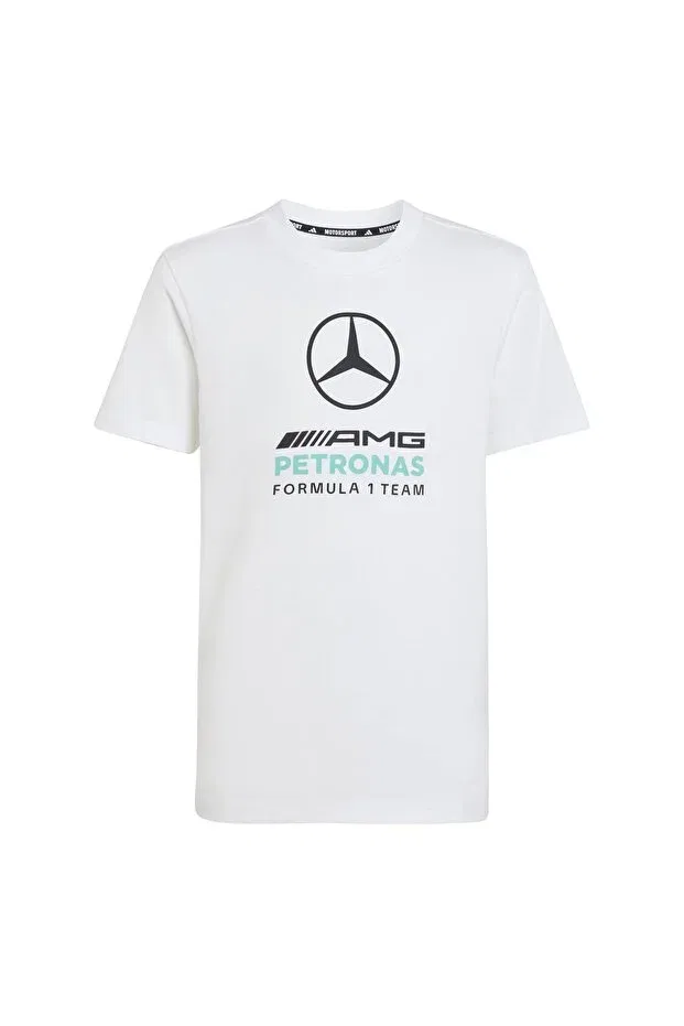 Женская хлопковая футболка с принтом Adidas, White