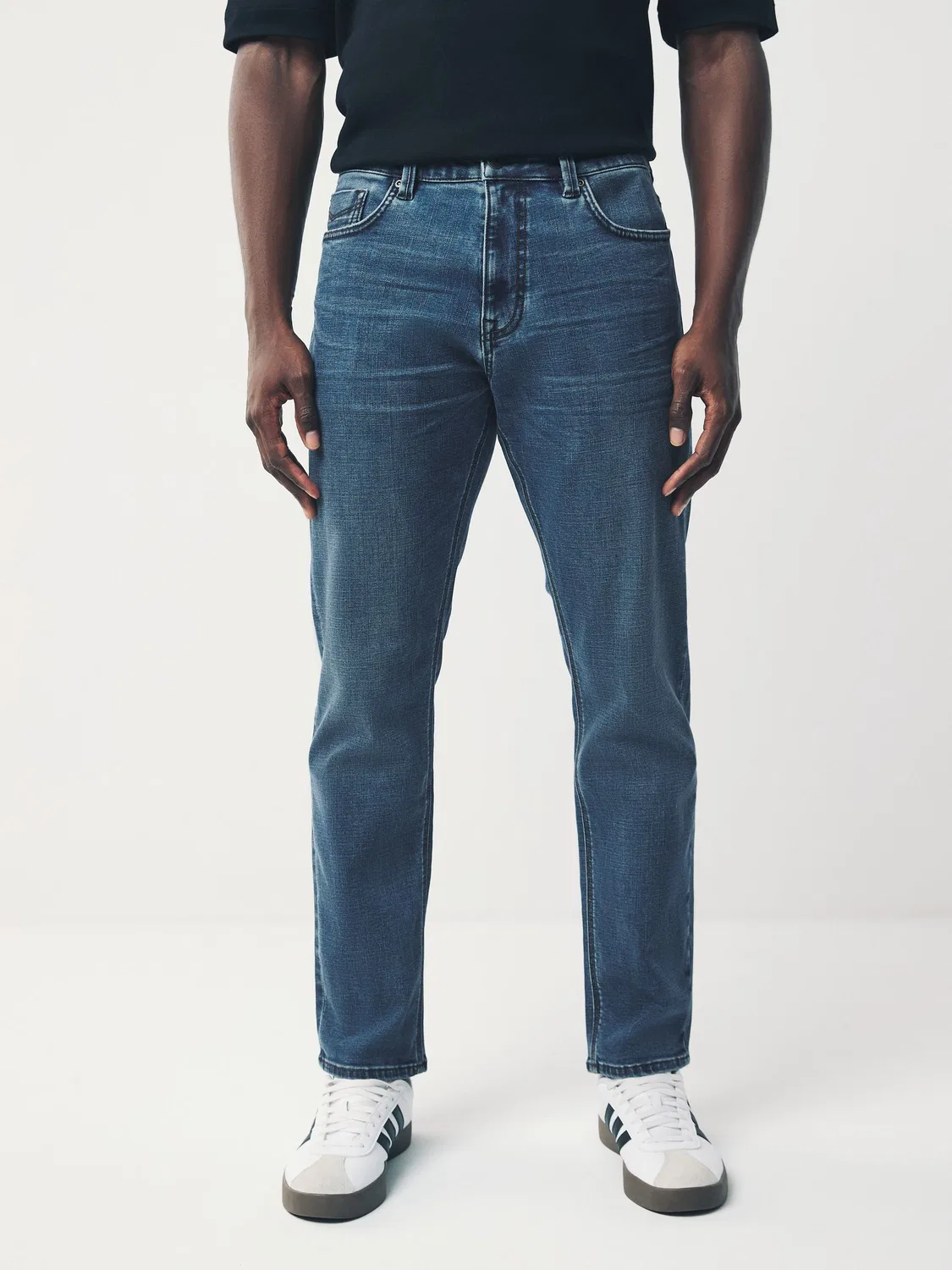 Джинсы slim fit Motionflex Next, голубой
