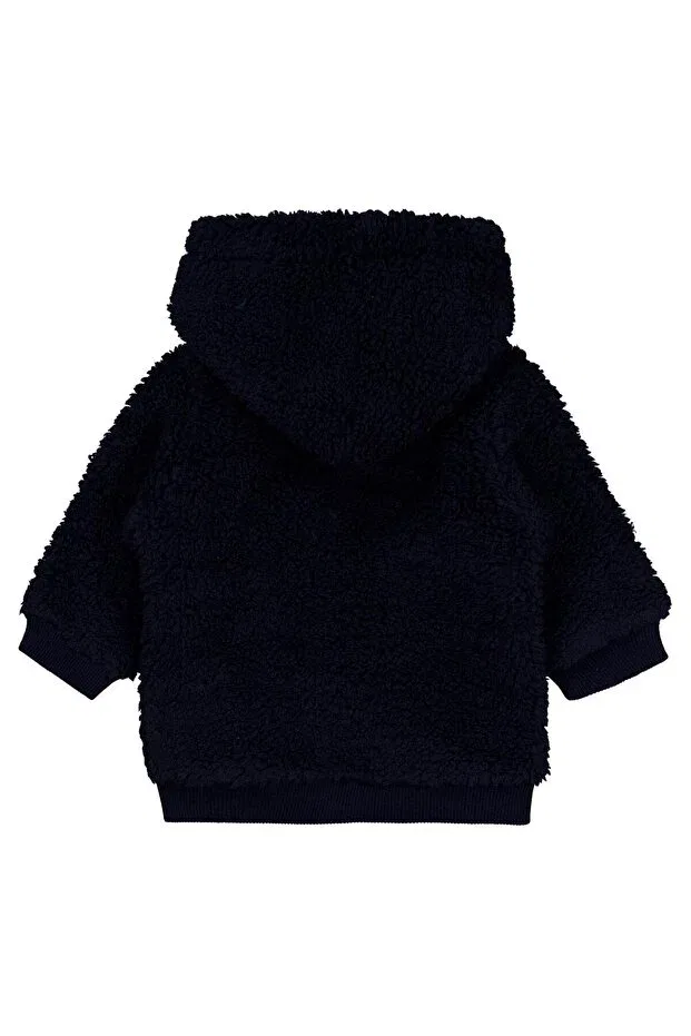 Детский кардиган с вышивкой Kuzu athletic embroidered Civil Baby, Dark Navy Blue — фото 2