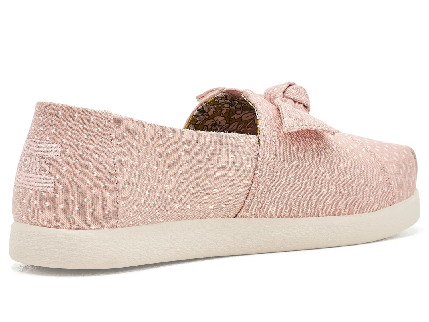 Кроссовки Alpargata Classic (для маленьких и больших детей) Toms Kids, Beige/Khaki — фото 4