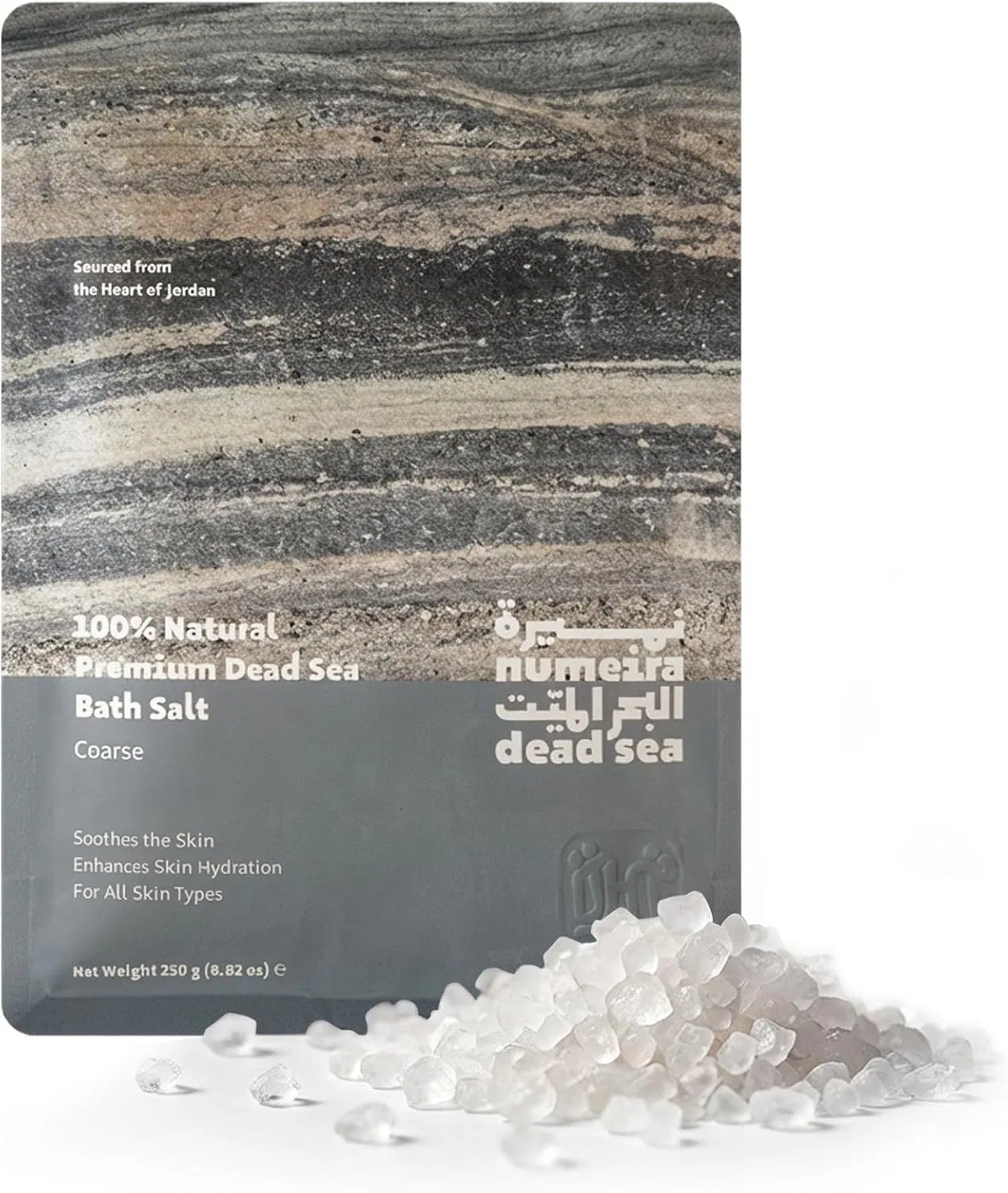 Соль для ванн Numeira Dead Sea Bath Salt, 250 г, Unscented