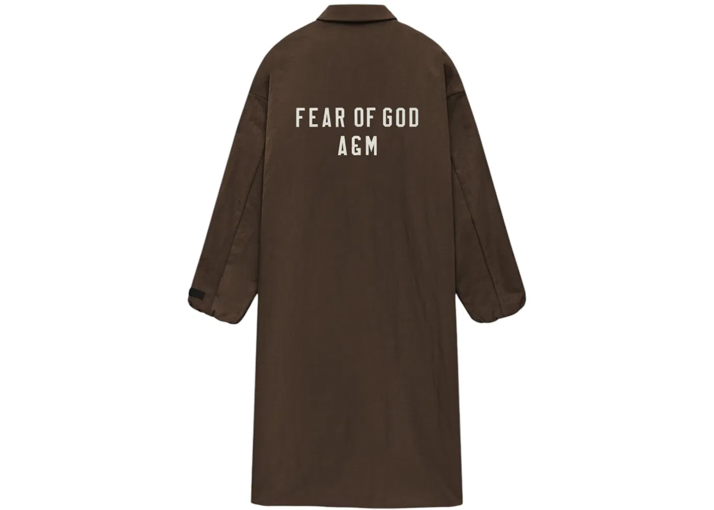 Мужское пальто текстурированное нейлоновое Trench Fear of God, Brown