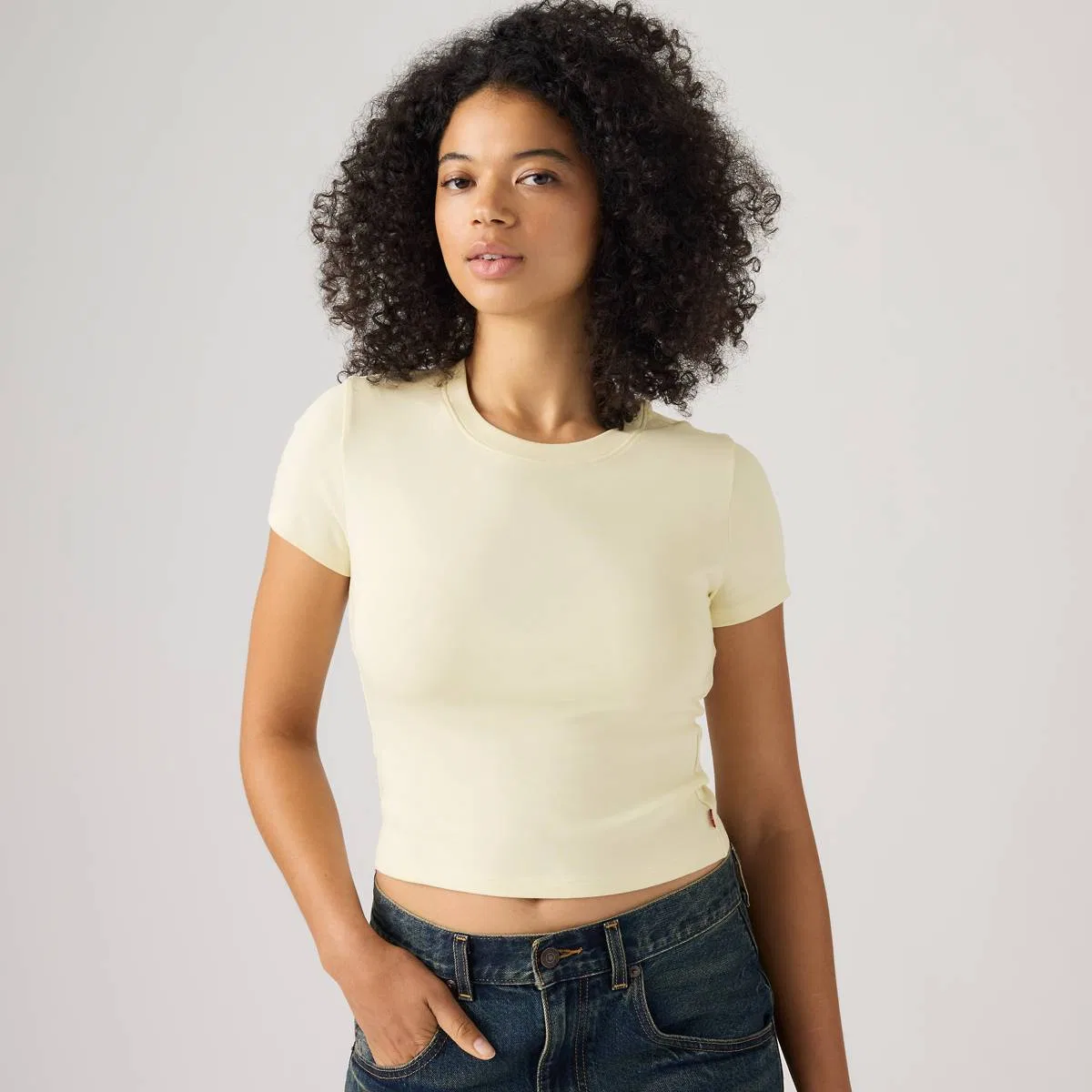 Незаменимая детская футболка Levi's, Pear Sorbet - White