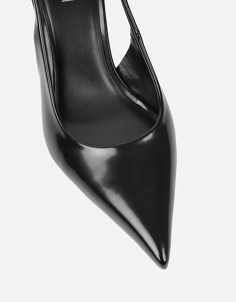 Туфли-лодочки SIMMI Shoes Liorra с открытой пяткой, черные — фото 2