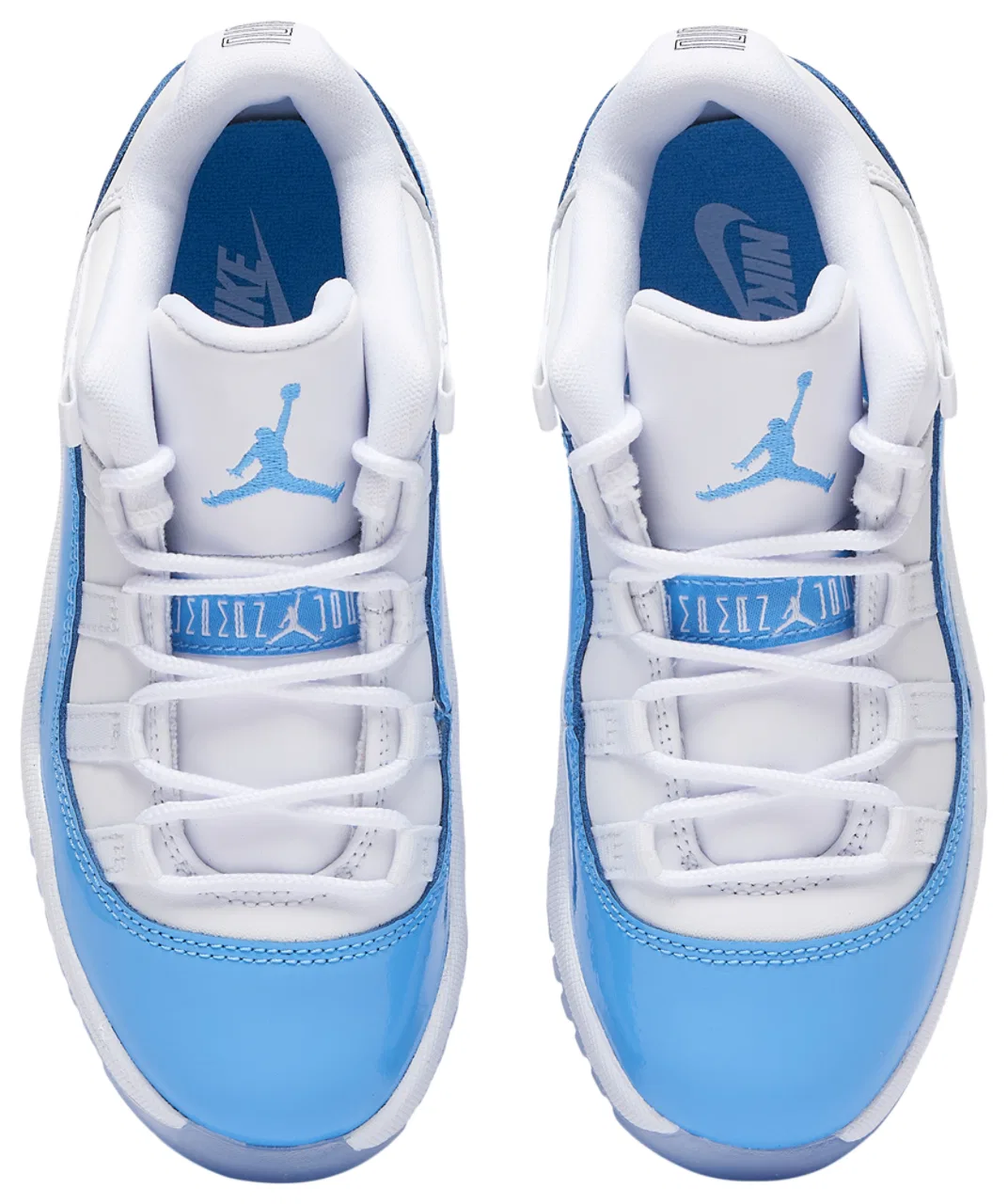 Баскетбольные кроссовки для мальчиков Retro 11 Low Jordan, цвет Blue/Black/White — фото 4