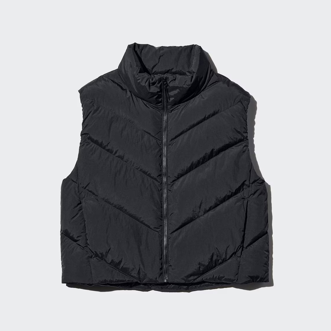 

Укороченный жилет Uniqlo Pufftech, 09 черный