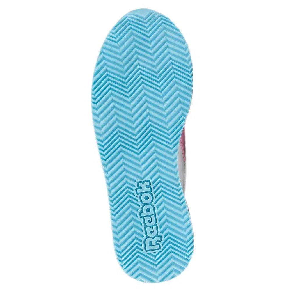 Детские кроссовки для девочек Reebok Royal CL Jog 3.0 1v, White Astroroses Digitalblue — фото 2
