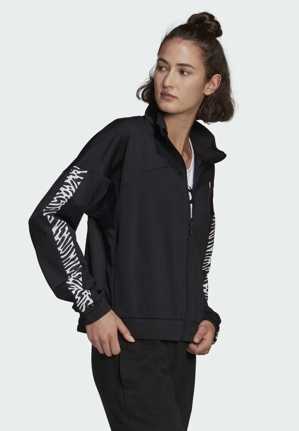 Спортивная куртка Aeroready - тренировочная куртка Adidas Performance, Black — фото 3