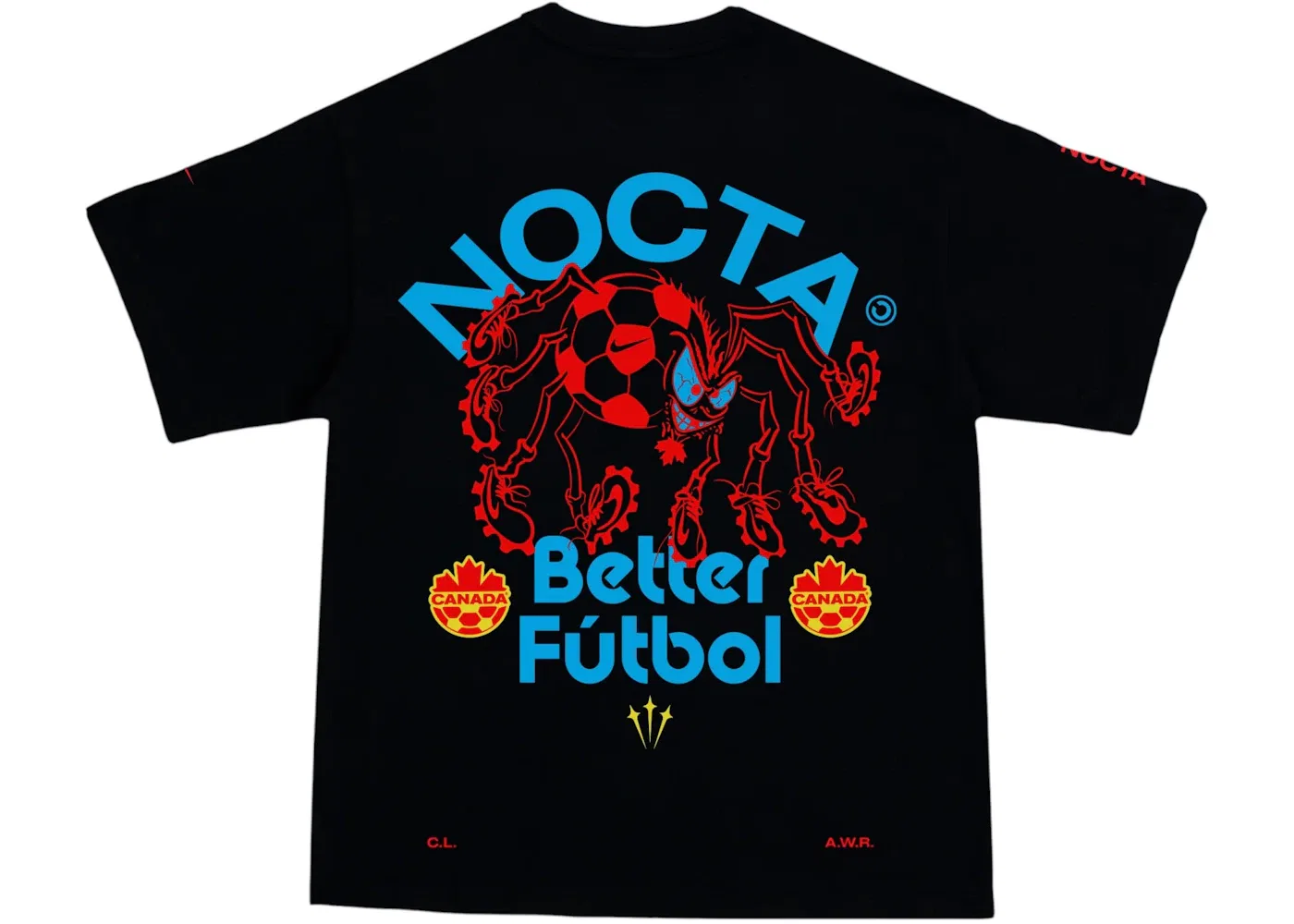 Мужская футболка с принтом World Cup Soccer Better Futbol Nike x NOCTA — фото 2