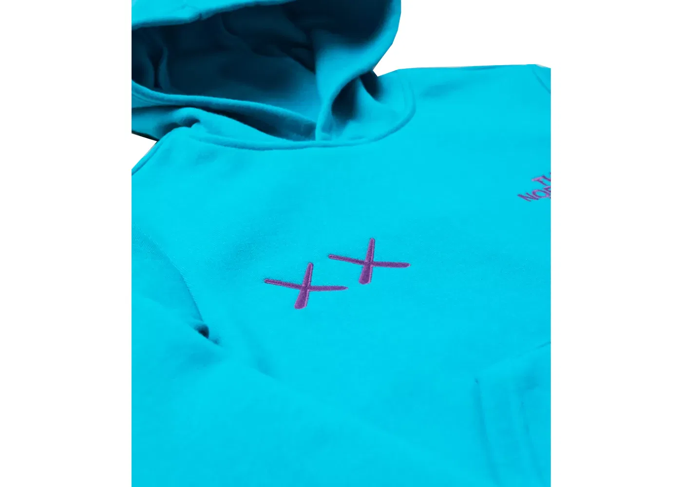 Детский худи с длинным рукавом Hoodie KAWS, Enamel Blue — фото 3