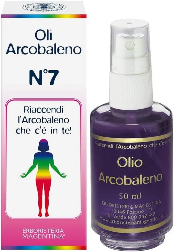 Масло для лица Arcobaleno Oil N.7 Erboristeria Magentina, 50 мл, Purple Balance