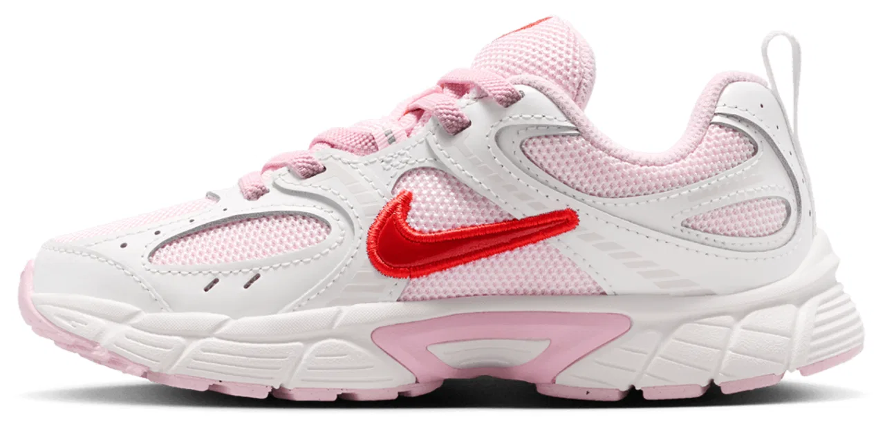 Кроссовки для мальчиков V5 RNR NA14 Nike, цвет Summit White/Pink Foam/Light Crimson — фото 2