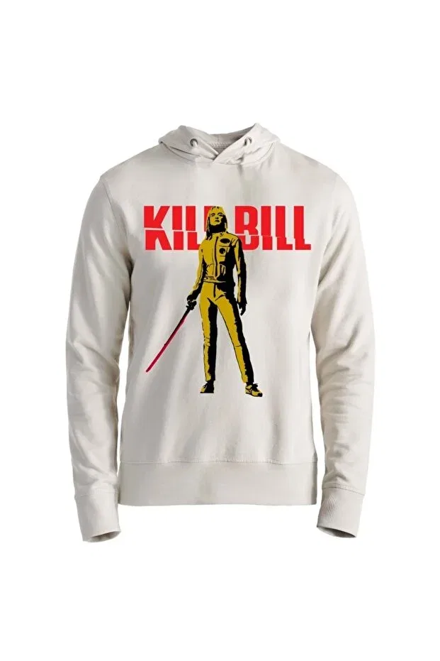 Детская толстовка с принтом Kill Bill Kids Alfa Tshirt, Ecru