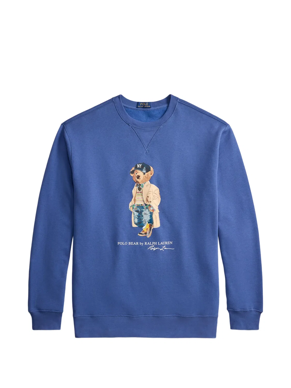 Свитшот Polo Bear синего цвета Polo Ralph Lauren, синий
