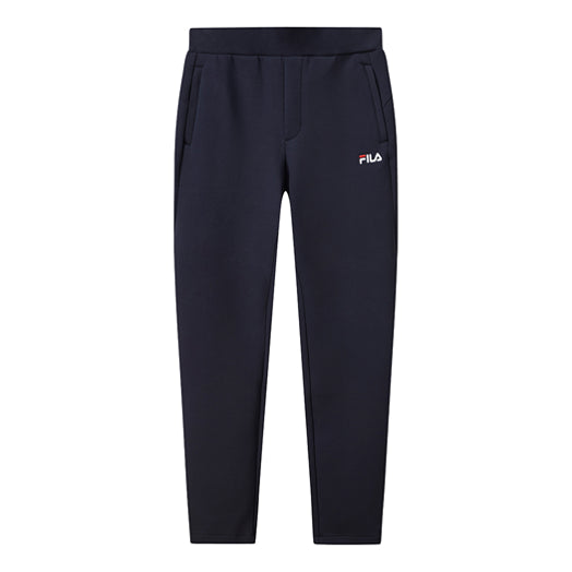 

Брюки straight casual pants stay warm sports knit long pants blue Fila, синий