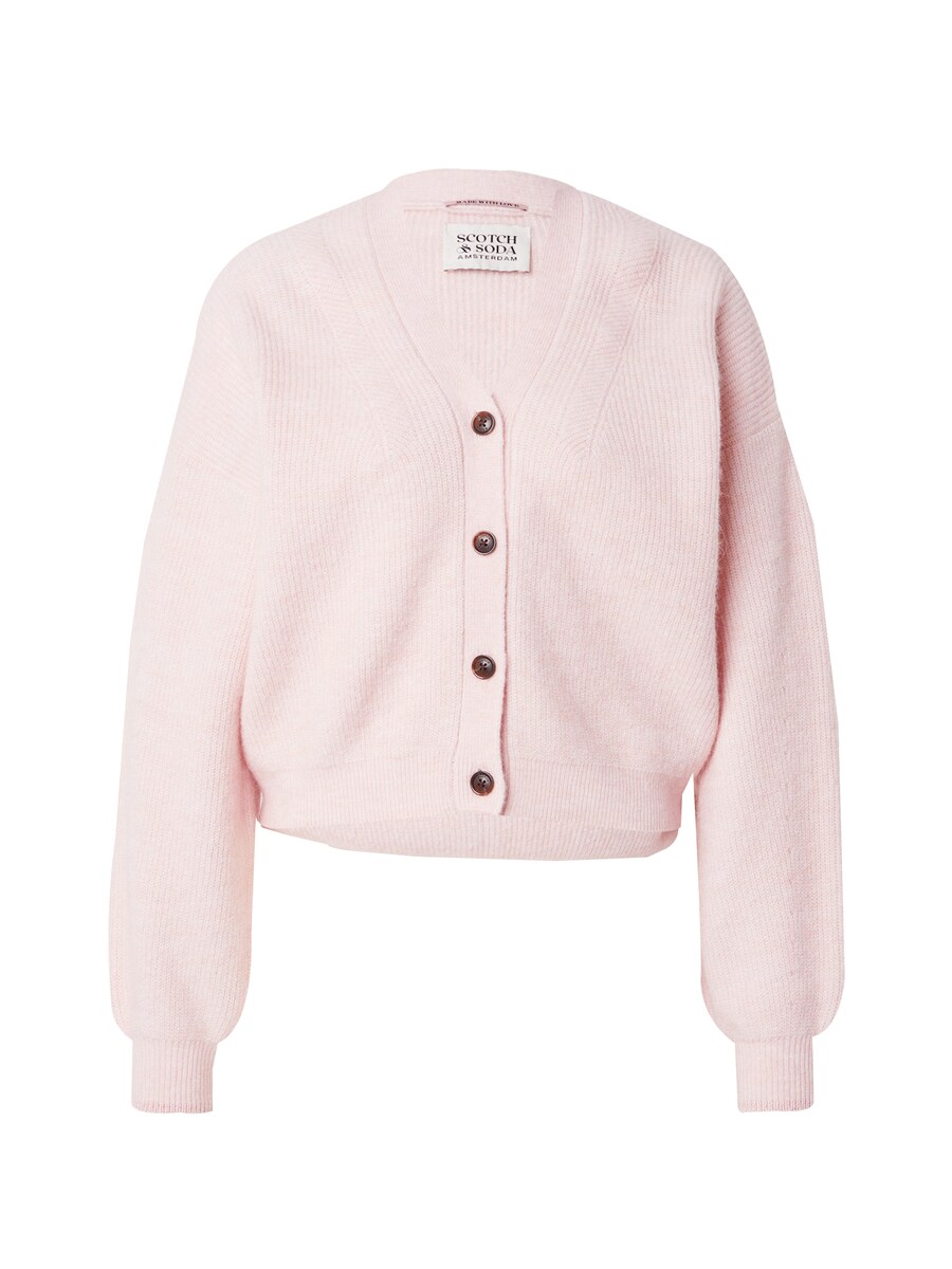 

Вязаный кардиган SCOTCH & SODA Knit Cardigan, розовый